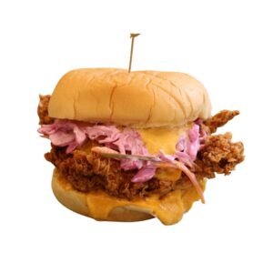 korean chicken burger