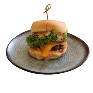 stuffed burger